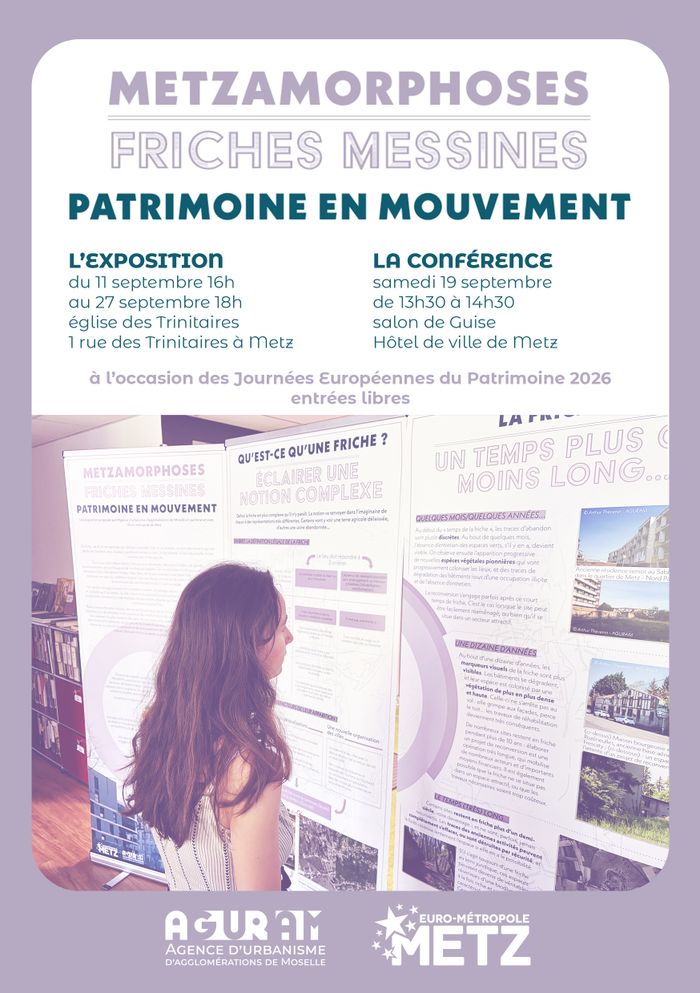 Metzamorphoses – Friches messines : patrimoine en mouvement – La conférence, Hôtel de Ville, Metz