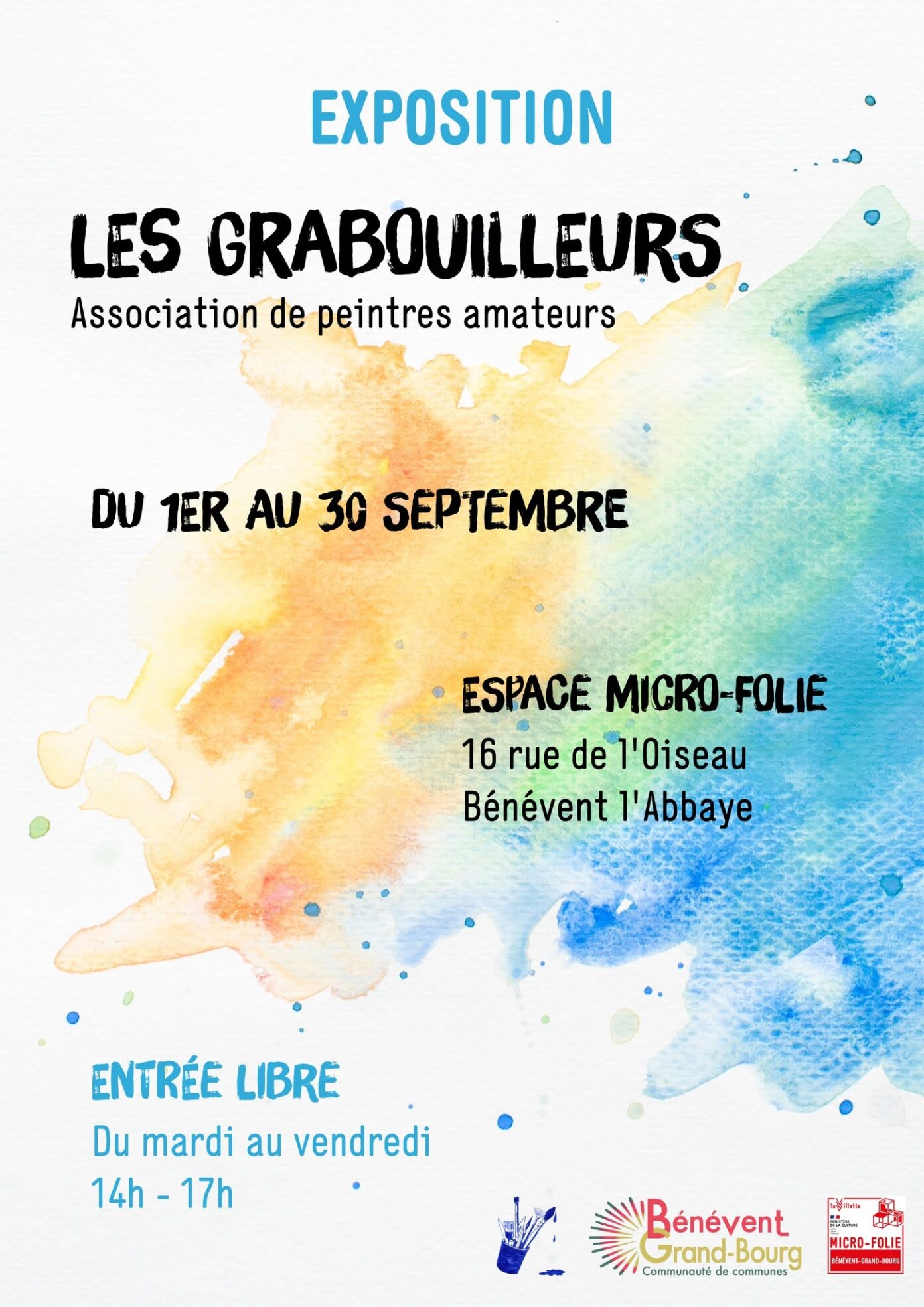 Micro-Folie Exposition Les GraBouilleurs Bénévent-l’Abbaye