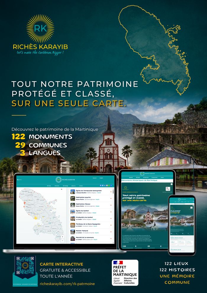 Monuments Historiques de Martinique, En ligne, Fort-de-France