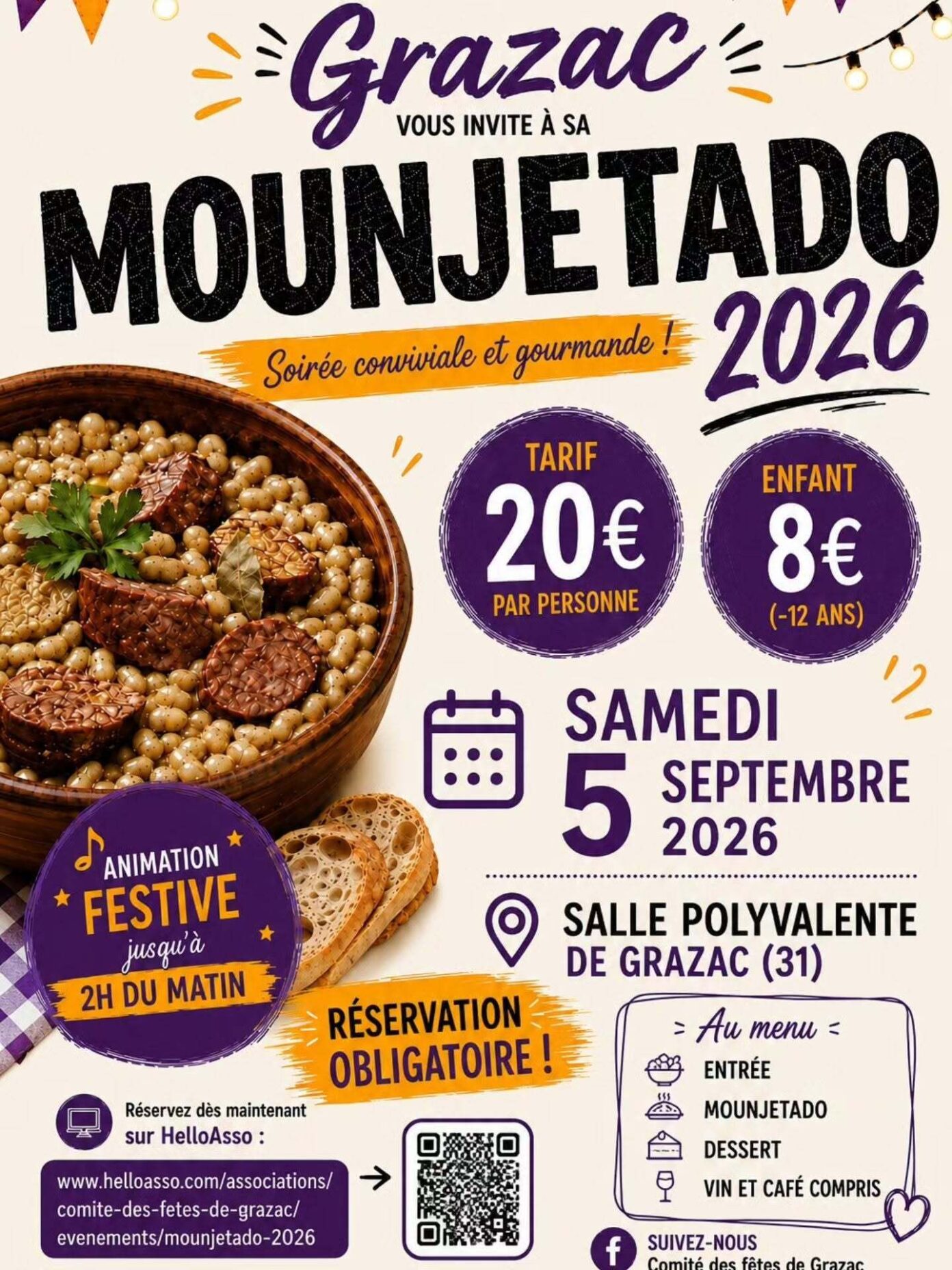 MOUNJETADO À GRAZAC Grazac