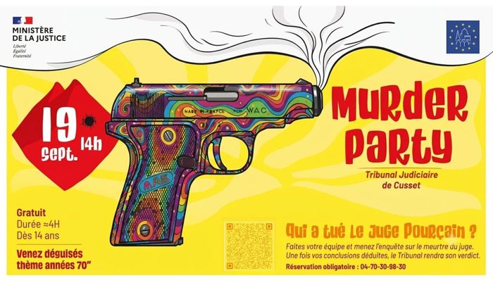 Murder Party : Qui a tué le Juge Pourçain ?, Tribunal Judiciaire de Cusset, Cusset