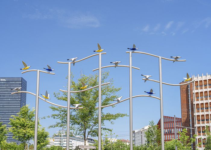 Murmurations, Esplanade Nelson Mandela, Lyon