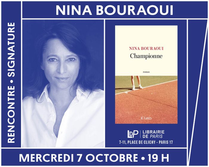 Nina Bouraoui, Librairie de Paris, Paris