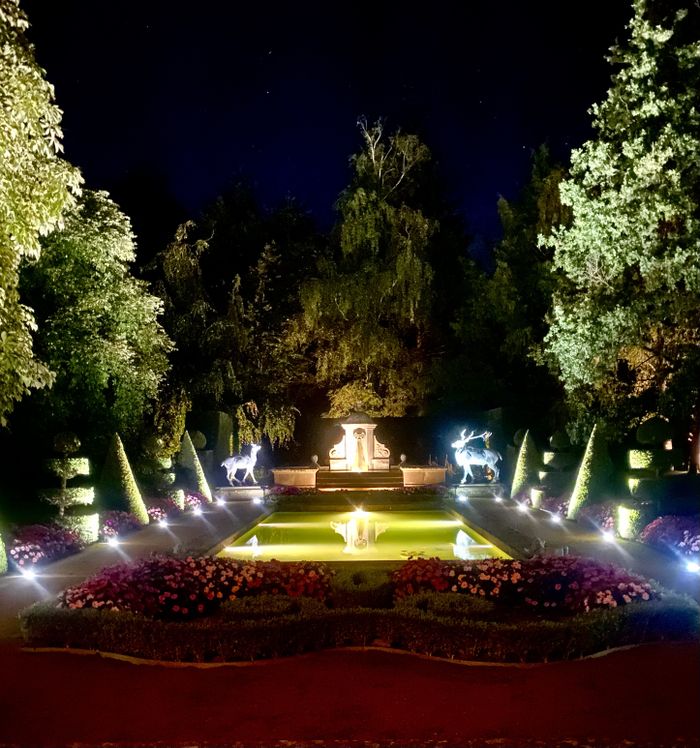 Nocturne aux jardins, Château d’Ouge, Ouge