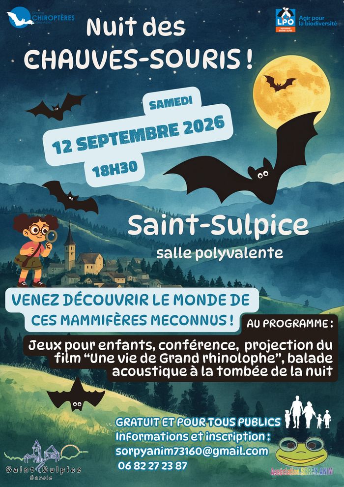 Nuits des Chauves-souris à Saint-Sulpice (Savoie), Saint-Sulpice, Saint-Sulpice