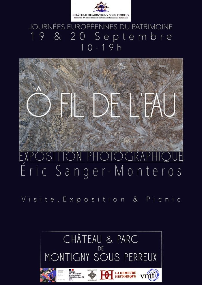 Ô fil de l’eau, Exposition Photographique, Château de Montigny, Château de Montigny-Perreux, Charny Orée de Puisaye