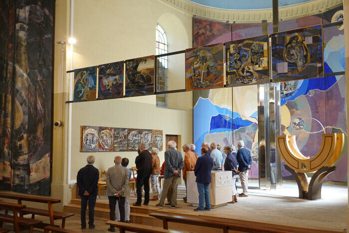 Œuvre Contemporaine d’Art Sacré, Eglise St Jean de Chevelu, Eglise Saint-Jean-Baptiste, Saint-Jean-de-Chevelu