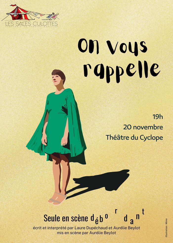 On vous rappelle Théâtre du Cyclope Nantes