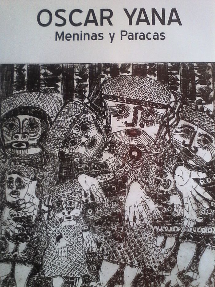 Oscar Yana : Meninas y Paracas, Chapelle de la Vraie Croix, Riantec