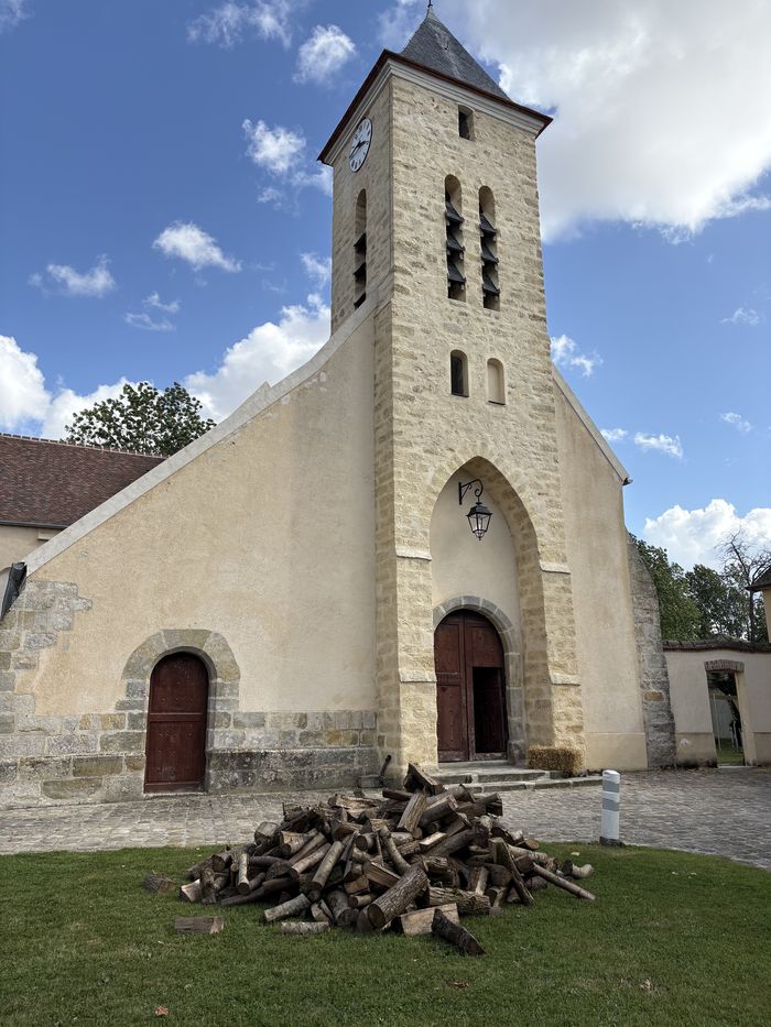 Outils et jeux de nos campagnes, Eglise de Beauvoir, Beauvoir