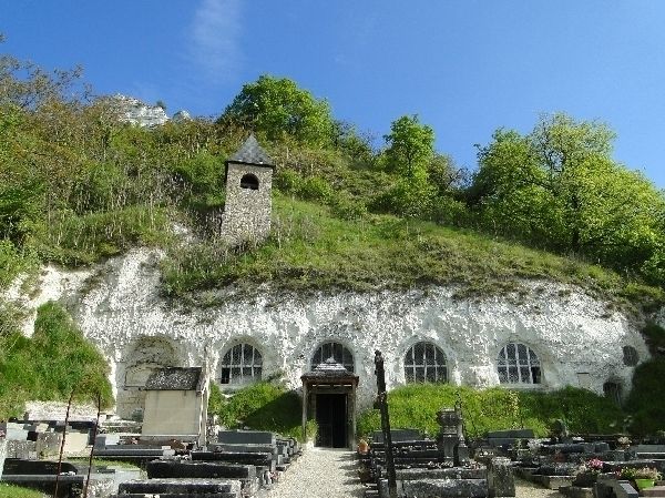Ouverture de l’unique église troglodyte en Île-de-France, Église troglodytique de l’Annonciation, Haute-Isle