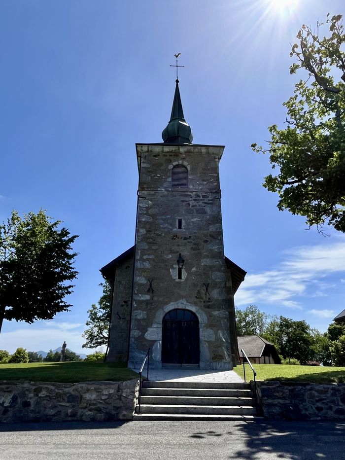 Parcours : VITRAUX, les couleurs de la lumière, Eglise Notre-Dame de l&rsquo;Assomption, La Chapelle-Rambaud