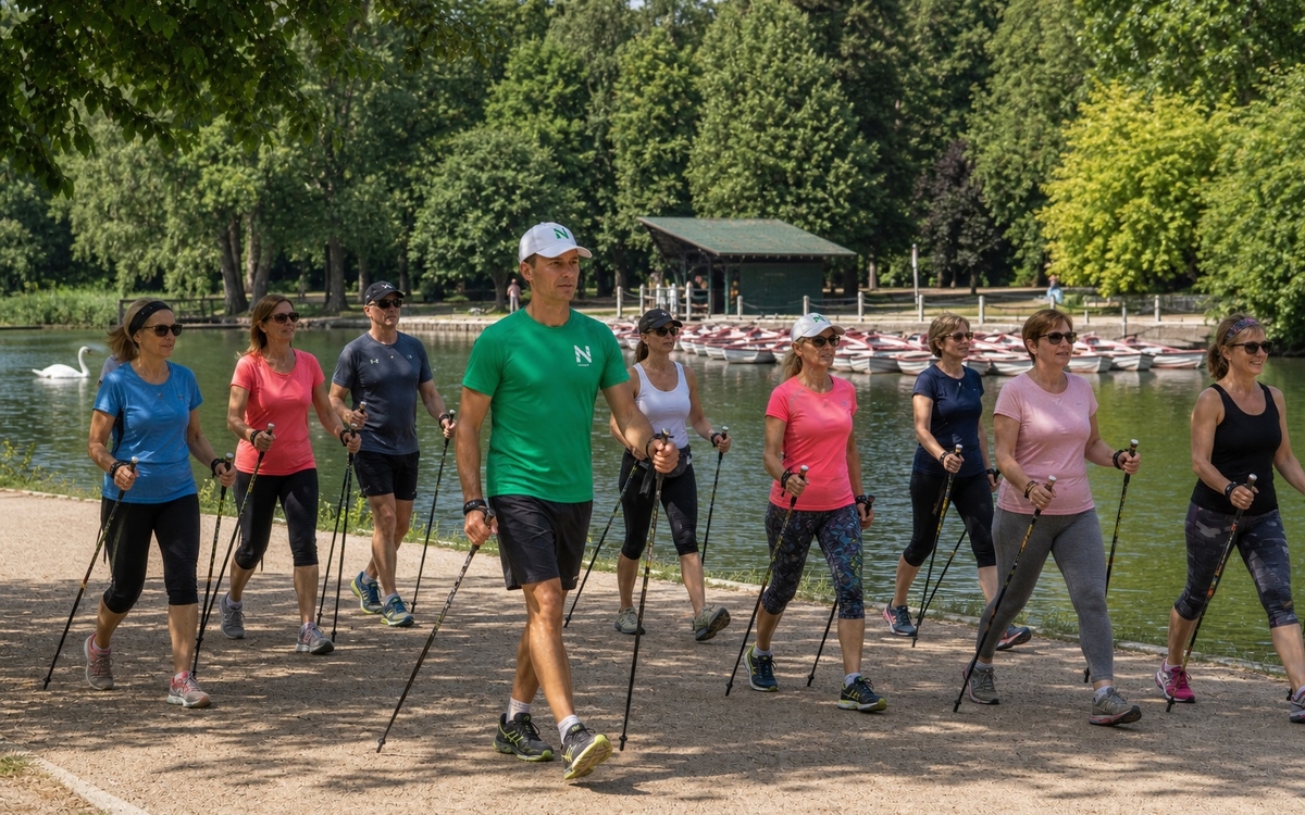 Paris sport dimanche : marche nordique et renforcement musculaire au gymnase Garancière Gymnase Garancière PARIS