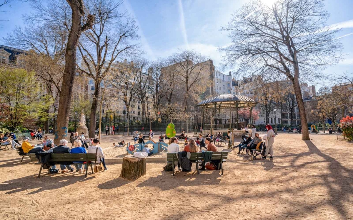 Paris sport proximité : remise en forme au Square Carpeaux Square Carpeaux PARIS
