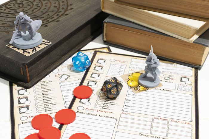 Partir à l’aventure : initiation au jeu de rôle, Bibliothèque Maurepas, Rennes