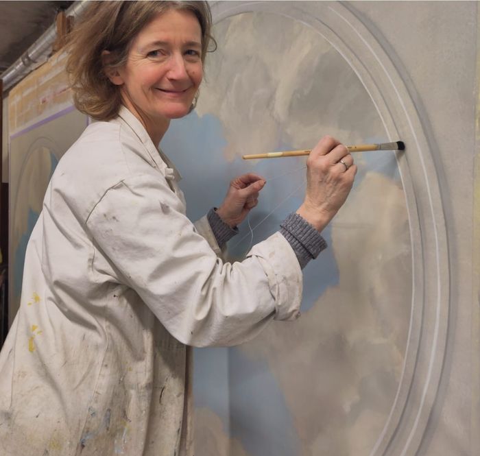 Peinture décorative et restauration d’interieurs historiques, Château de Braux-Sainte-Cohière, Braux-Sainte-Cohière