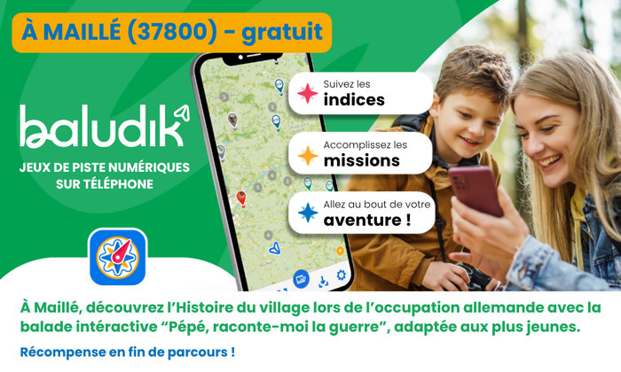Pépé, raconte-moi la guerre : une aventure en famille à Maillé, Maison du Souvenir, Maillé