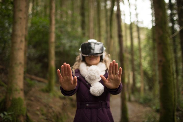 Photographie de paysages en réalité virtuelle, Bibliothèque Landry, Rennes