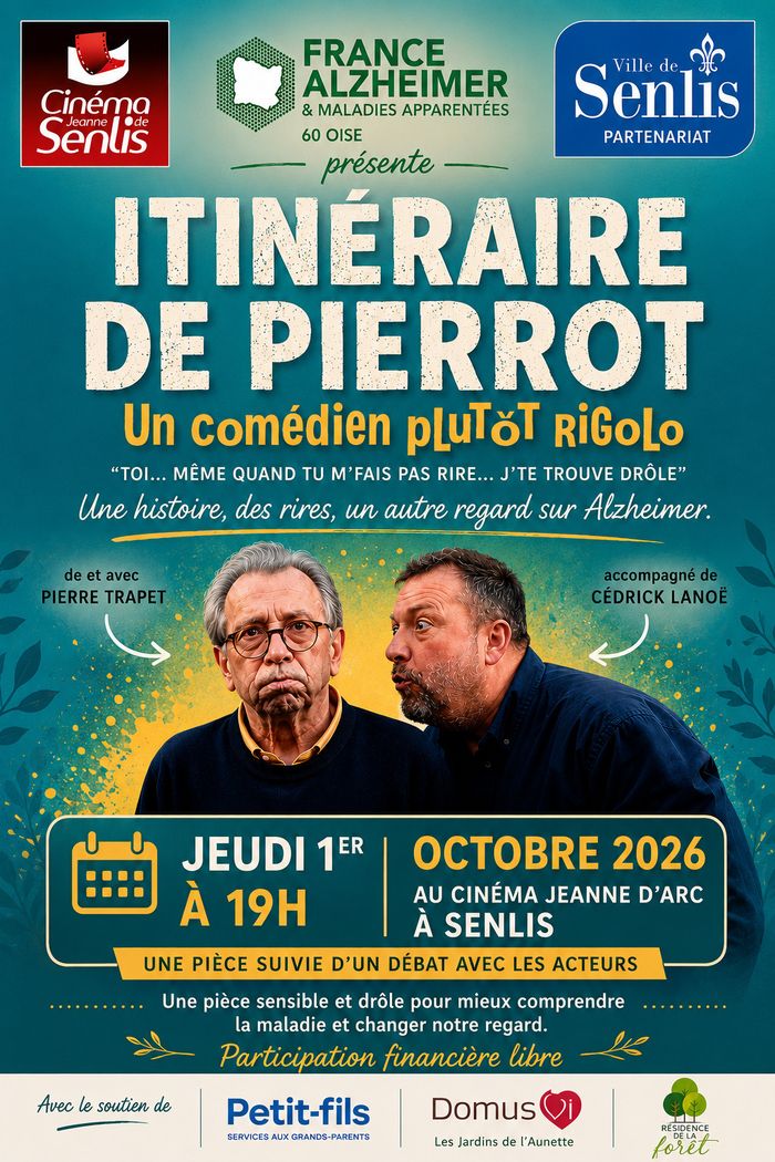 Pièce de théâtre suivie d’un débat, Cinéma de Senlis, Senlis