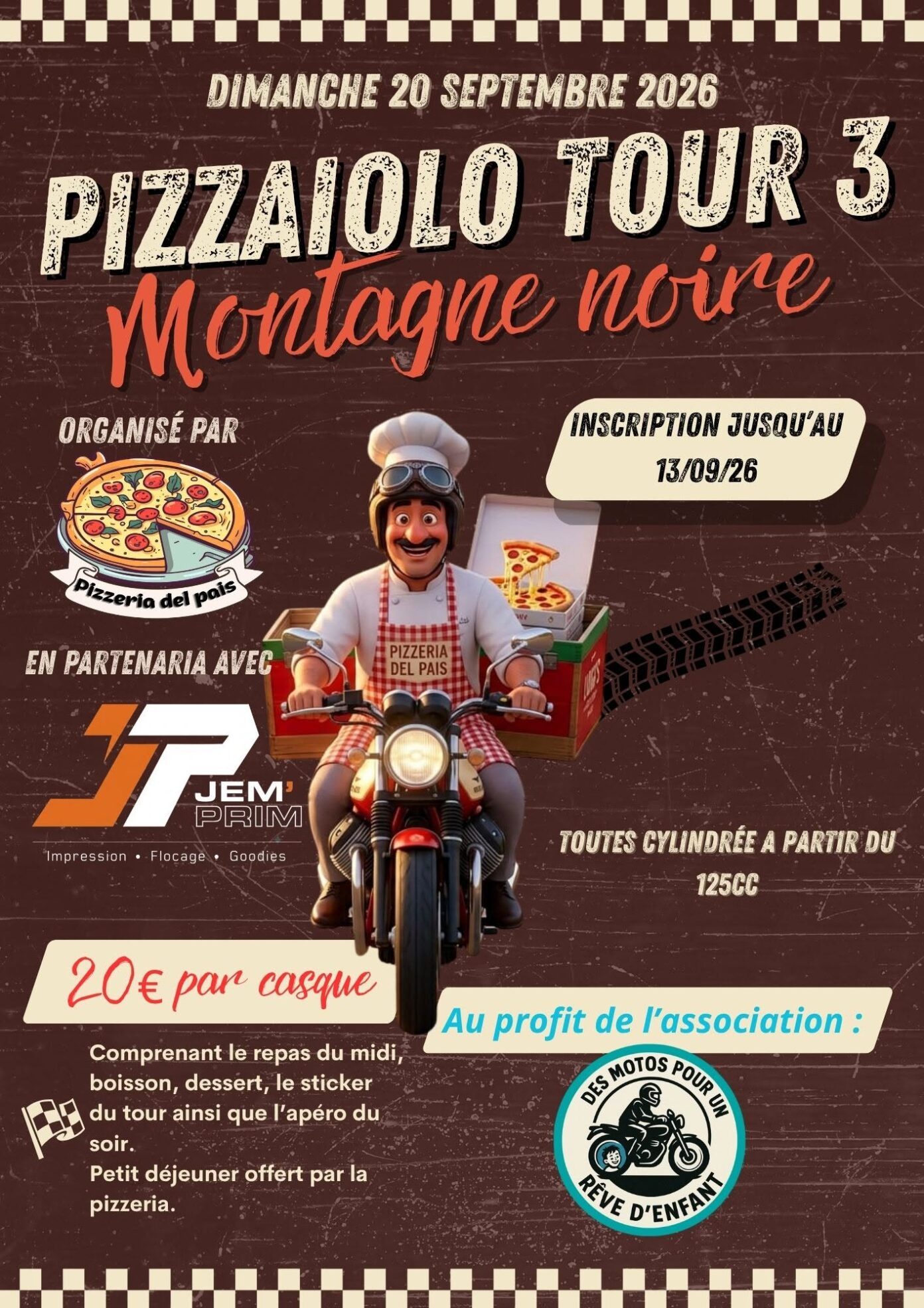PIZZAIOLO TOUR 3 MONTAGNE NOIRE PIZZERIA DEL PAIS Villefranche-de-Lauragais