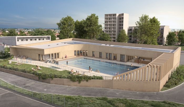 Plongée dans la piscine Jean Zay : retour de chantier, Piscine Jean Zay, Bordeaux
