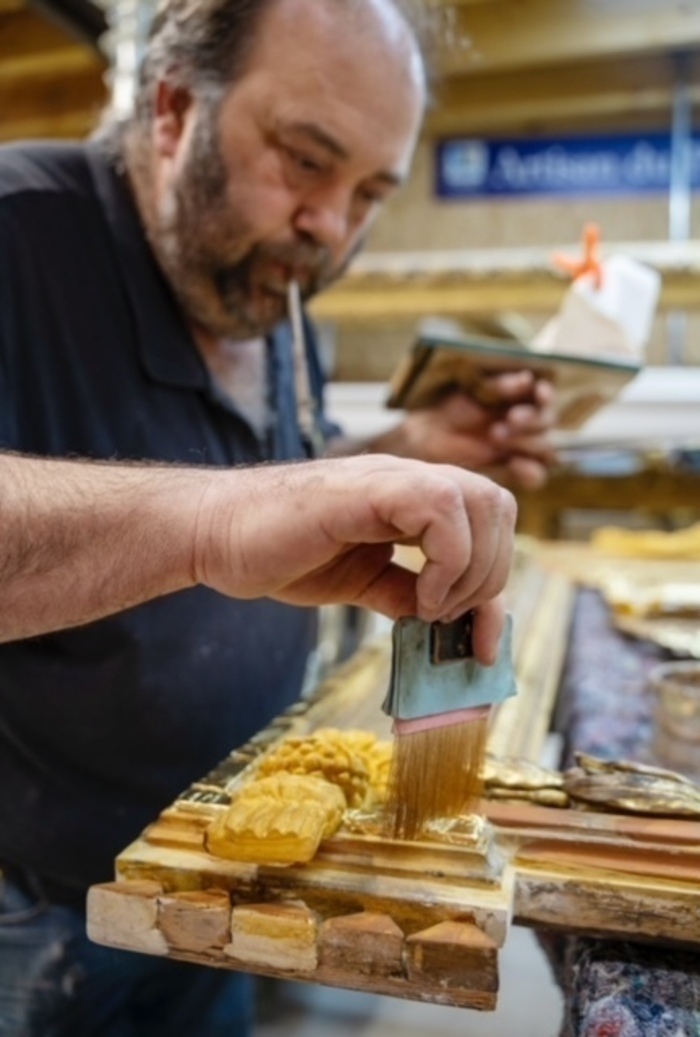 Plonger au cœur du métier de restaurateur du patrimoine, L’atelier Lemaire, Parçay-Meslay