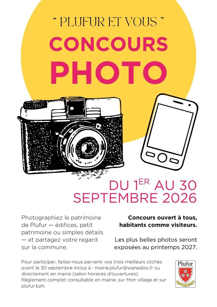 Plufur et vous / Concours photo, JEP 2026 – Maison des services, Plufur