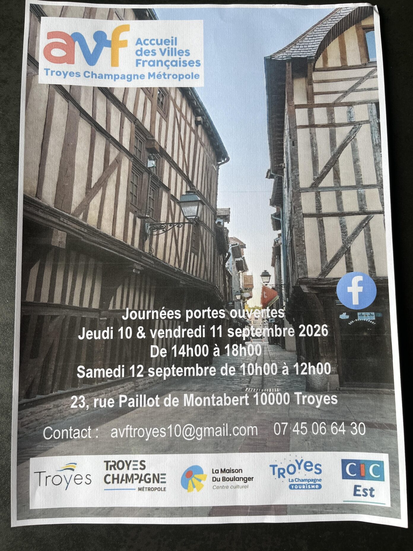 Portes ouvertes Accueil des Villes Françaises Troyes Champagne Métropole Troyes
