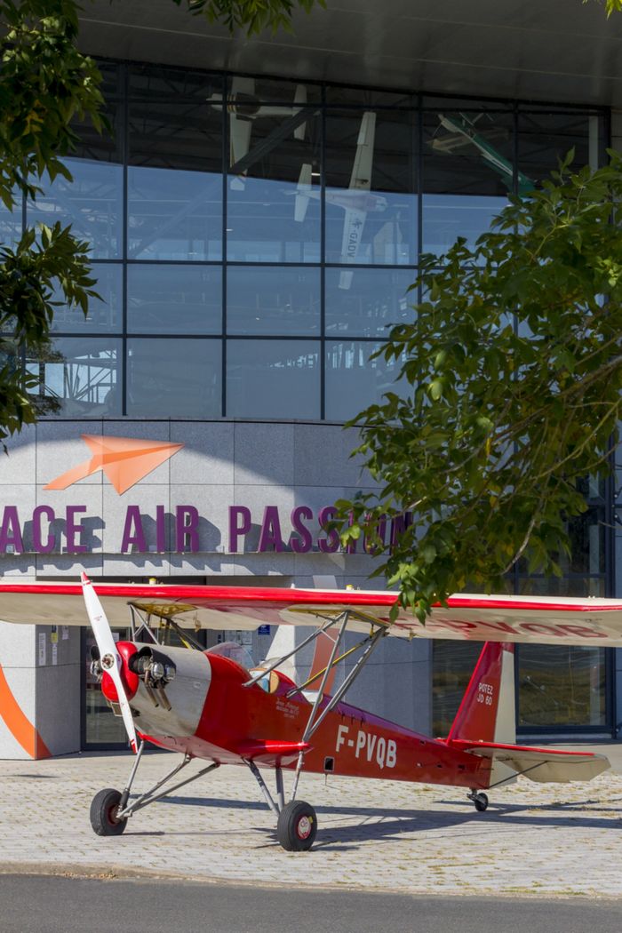Portes ouvertes de la plateforme aéroportuaire d’Angers, Musée Espace Air Passion, Marcé