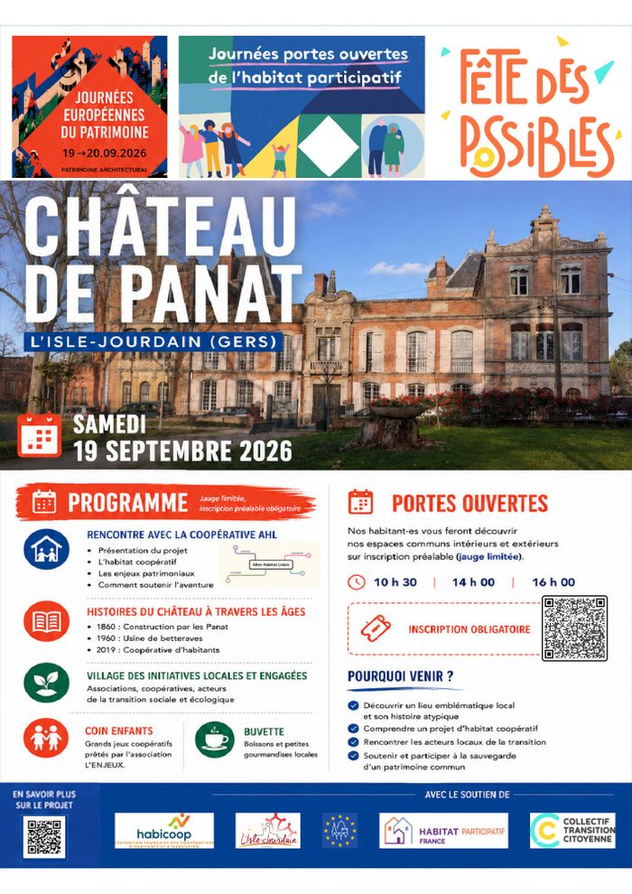 Portes ouvertes du Château de Panat, Château de Panat, L&rsquo;Isle-Jourdain