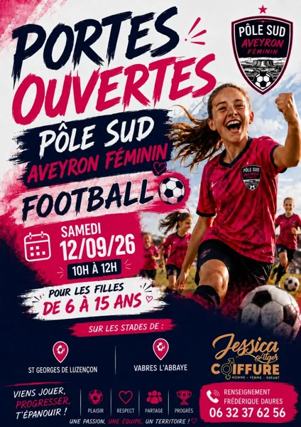 Portes Ouvertes Pôle Sud Aveyron Féminin Vabres-l’Abbaye
