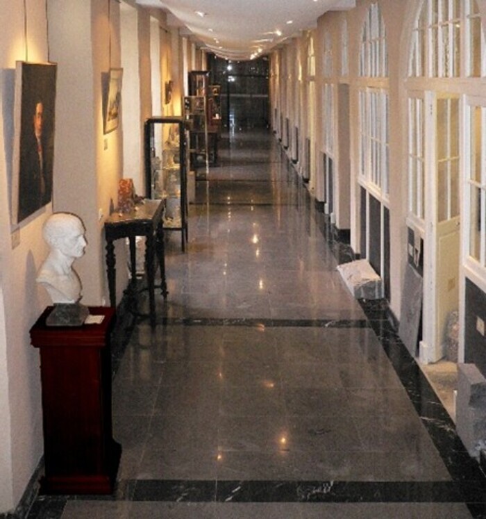Présentation de la maquette des Pyrénées de la vallée du Haut-Adour, Muséum d’histoire naturelle, Bagnères-de-Bigorre
