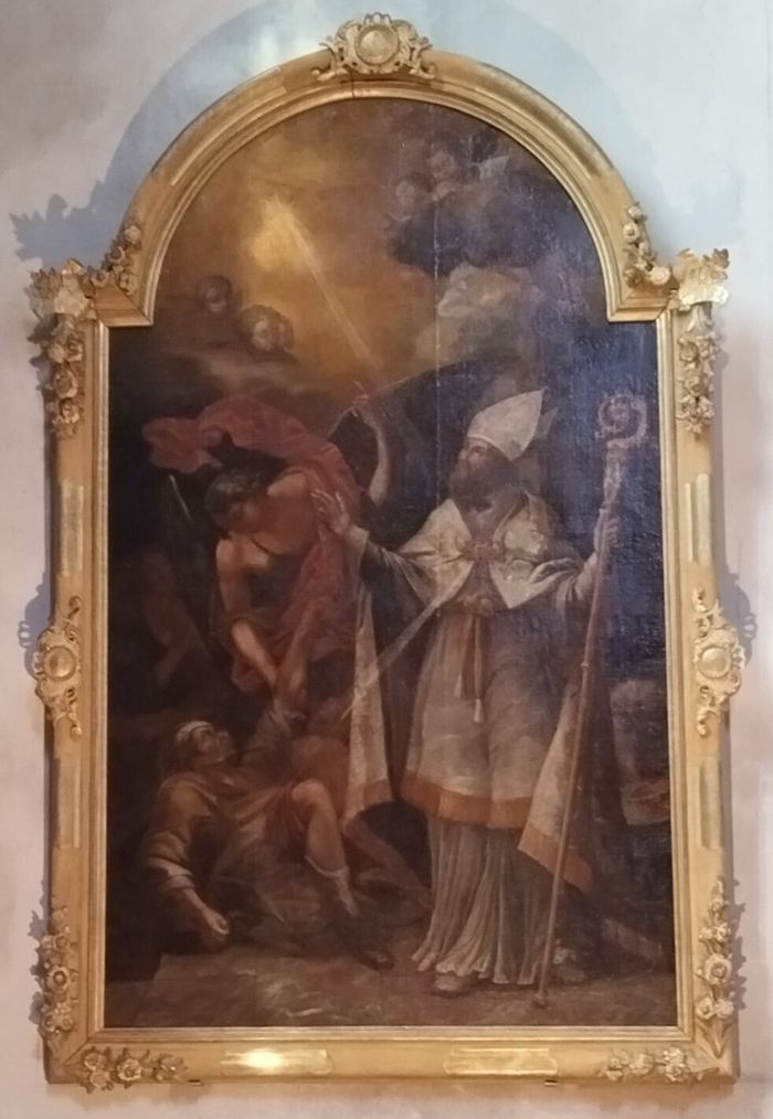 Présentation de la restauration du tableau de saint Valentin, Église Notre-Dame de l’Assomption, Rouffach