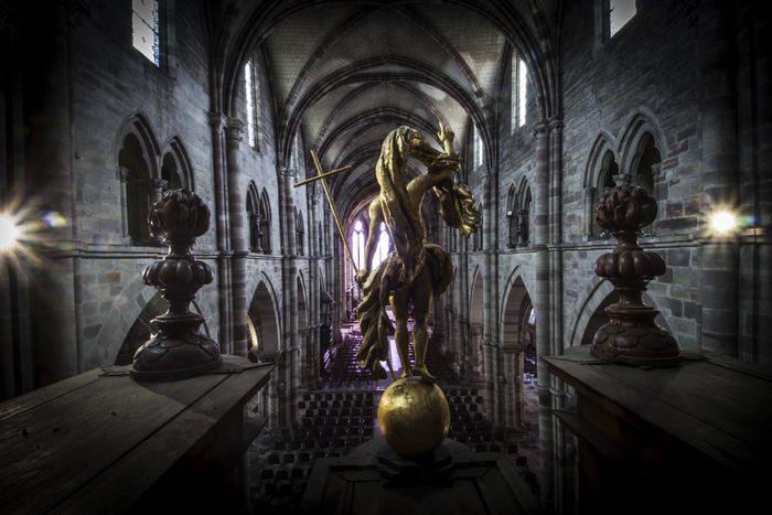Présentation de la visite virtuelle web de la Basilique, Basilique Saint-Pierre-et-Saint-Paul, Luxeuil-les-Bains