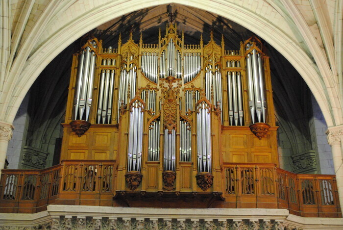Présentation du grand orgue de l&rsquo;église Notre-Dame, Église Notre-Dame, Beaufort-en-Anjou