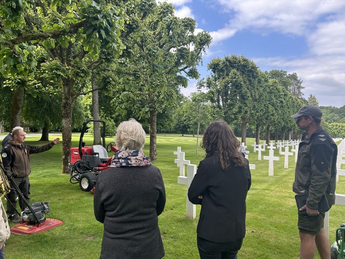 « Préserver pour mieux commémorer » : une visite technique du cimetière Américain Meuse-Argonne, Cimetière Américain Meuse-Argonne, Romagne-sous-Montfaucon