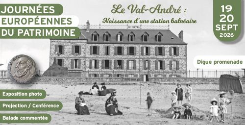 Projection & conférence – Le Val-André, naissance d’une station balnéaire, Casino du Val-André, Pléneuf-Val-André