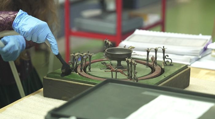 Projection – Les coulisses du musée, Musée des arts précieux Paul-Dupuy, Toulouse