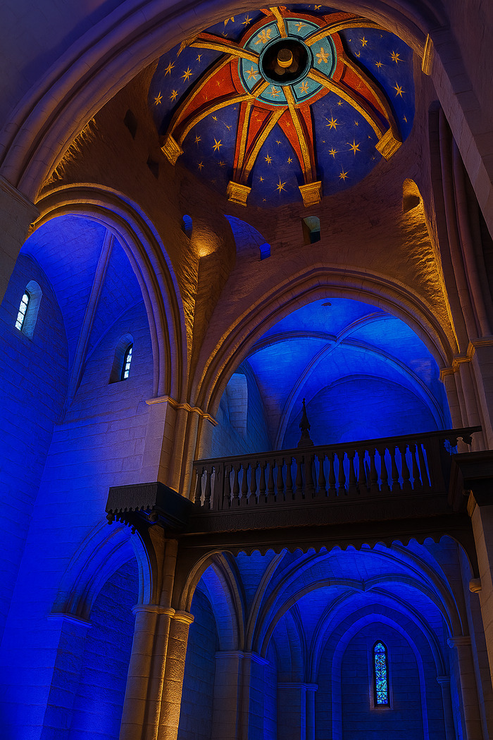 Projection : un voyage exceptionnel au cœur de 900 ans d’histoire, Église de L’Hôpital-Saint-Blaise, L’Hôpital-Saint-Blaise
