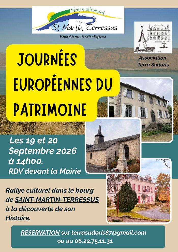 Rallye culturel à St-Martin-Terressus, Saint-Martin-Terressus, Saint-Martin-Terressus