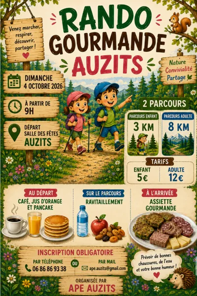 Rando gourmande Auzits