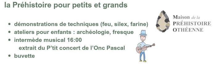 Réimaginer la Préhistoire en Pays d&rsquo;Othe pour petits et grands, Maison de la Préhistoire Othéenne, Villemaur-sur-Vanne