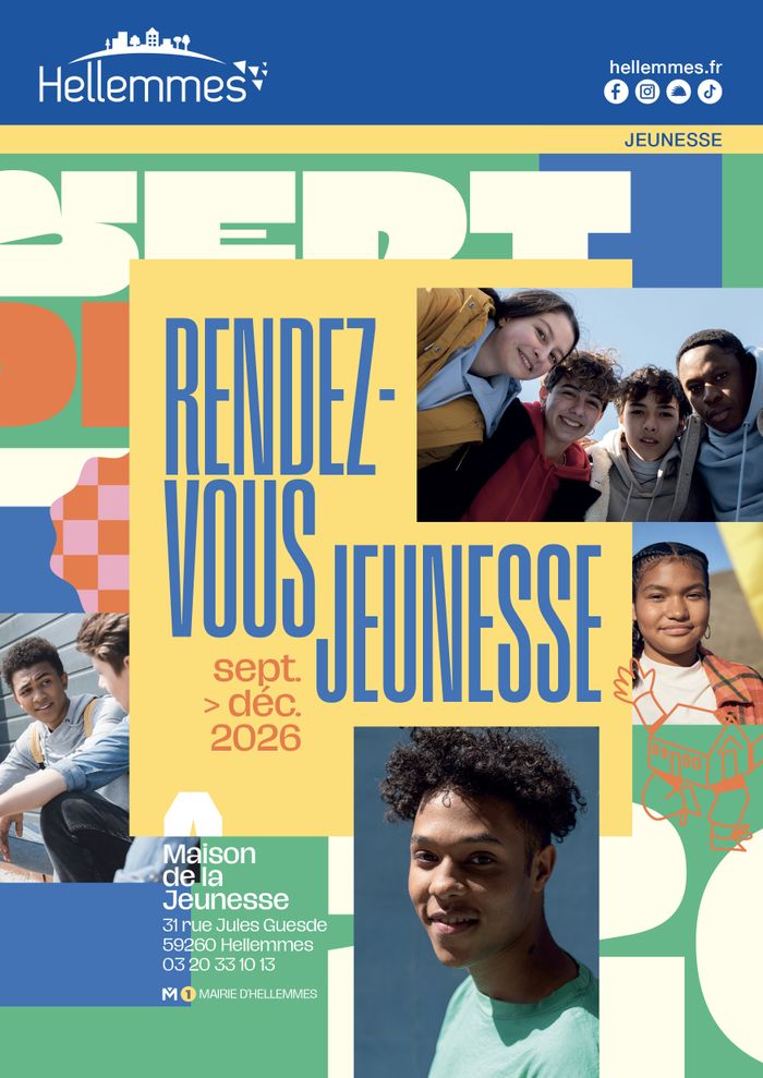 Rendez-vous jeunesse – sept/déc, Maison de la jeunesse, Lille