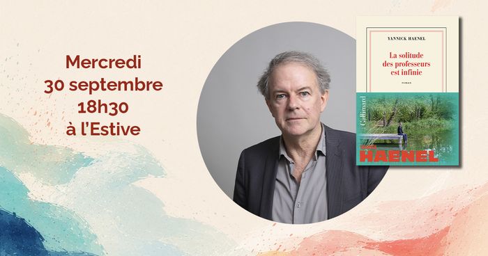 Rendez-vous littéraire : Yannick Haenel, à l&rsquo;Estive, scène nationale de Foix et de l&rsquo;Ariège, Foix