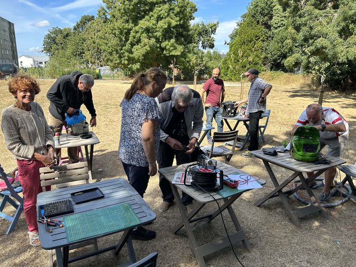 Repair Café au Troc et puces, Place du marché Kerandon, Concarneau