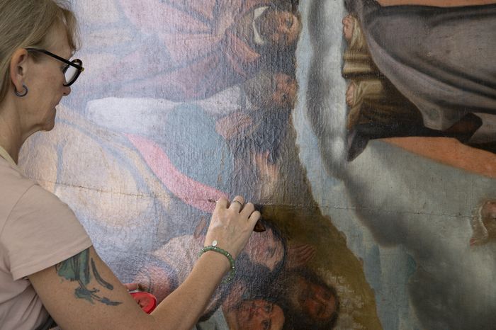 Restauration d’œuvre en public, CcrpmC – Fort Charlet 20260 Calvi, Calvi