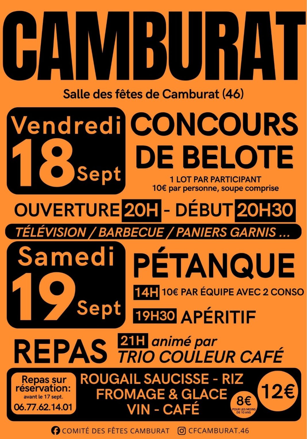 Retour de Fête de Camburat Camburat