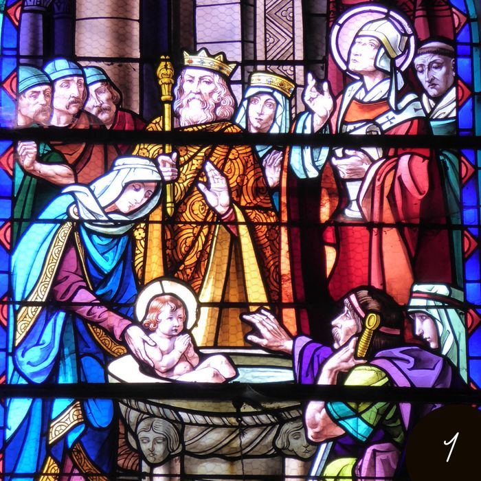 Route des Vitraux dans le Pays de Montmédy, Église Saint-Amand, Chauvency-le-Château