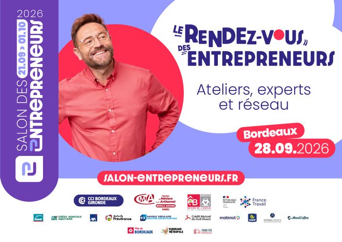 Salon des entrepreneurs 2026, Palais de la Bourse, Bordeaux