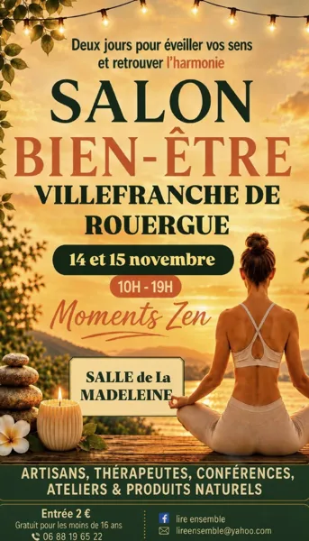 Salon du bien-être et nature Villefranche-de-Rouergue